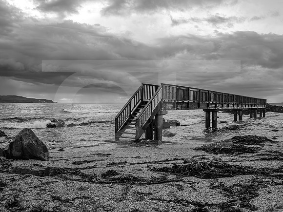 Ballycastle Oceanside 0009 B&W