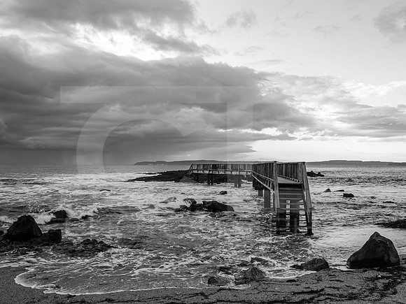 Ballycastle Oceanside 00011 B&W